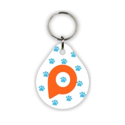 placa de identificacion para perros y gatos con tecnologia qr modelo huellitas