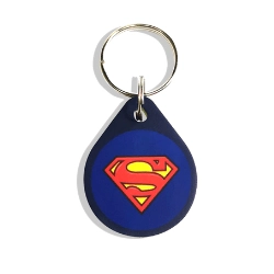 placa de identificacion para perros y gatos con tecnologia qr modelo superman